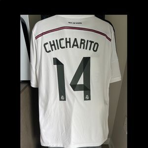 Authentic Real Madrid Chicharito #14 Jersey